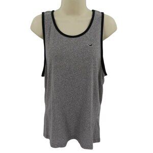 Hollister Women Extra Small XS Gray Muscle Tank Top Shirt Must Have Collection
